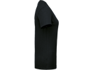 Damen-V-Shirt Stretch Gr. 2XL, schwarz - 95% Baumwolle, 5% Elasthan, 170 g/m²
