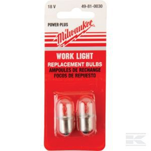 Glühbirne Milwaukee 18V à 2 Stk.