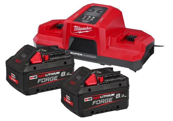 Akku-Forge NRG-Kits Milwaukee - M18FORGENRG-802DBSC, 8.0 Ah.