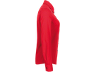 Bluse 1/1-Arm Performance Gr. 3XL, rot - 50% Baumwolle, 50% Polyester, 120 g/m²