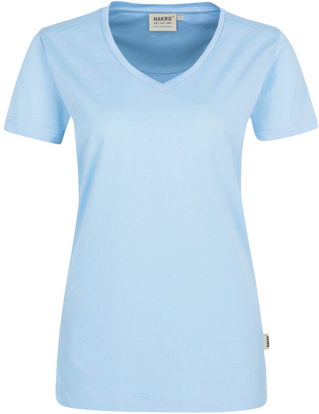 Damen V-Shirt Mikralinar PRO - 50% CO / 50% PES, 190 g/m2