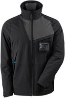 MASCOT Advanced Jacket, Grösse 2XL - schwarz/dunkelanth. 93%Ny./7%El. 240g/m²
