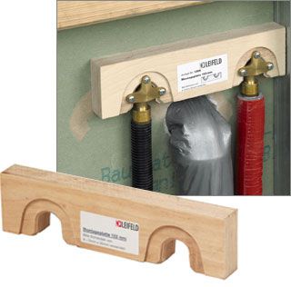 Montageplatte LEIFELD 100 mm - aus wasserfestem Schichtholz