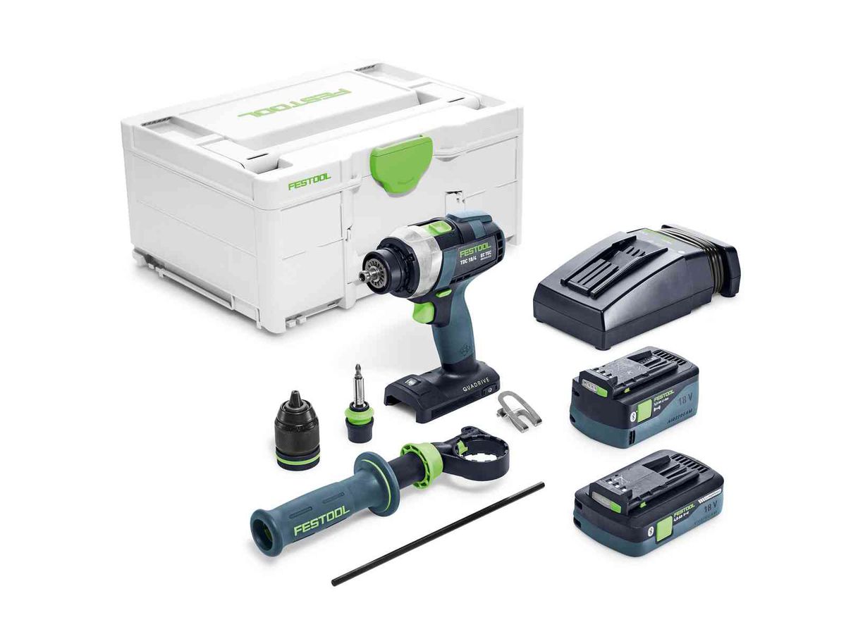 Akku-Bohrschrauber TDC 18.4 Li - 5.0/4.0 I-Plus, Festool