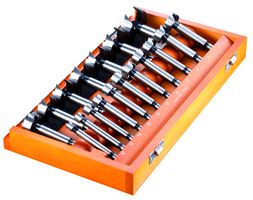 Astlochbohrer-Satz 20-tlg. - 10-50 mm inkl. Verlängerung für 22-50 mm