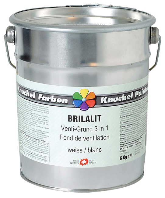 Ventilationsgrund Brilalit - weiss