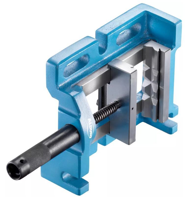 Maschinenschraubstock, 3-Positionen - Breite: 100 mm, Spannweite 88 mm