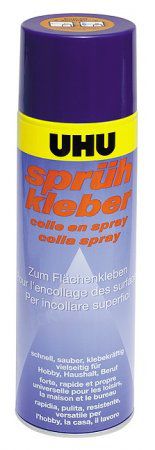 Sprühkleber Uhu 500ml - breiter Düse