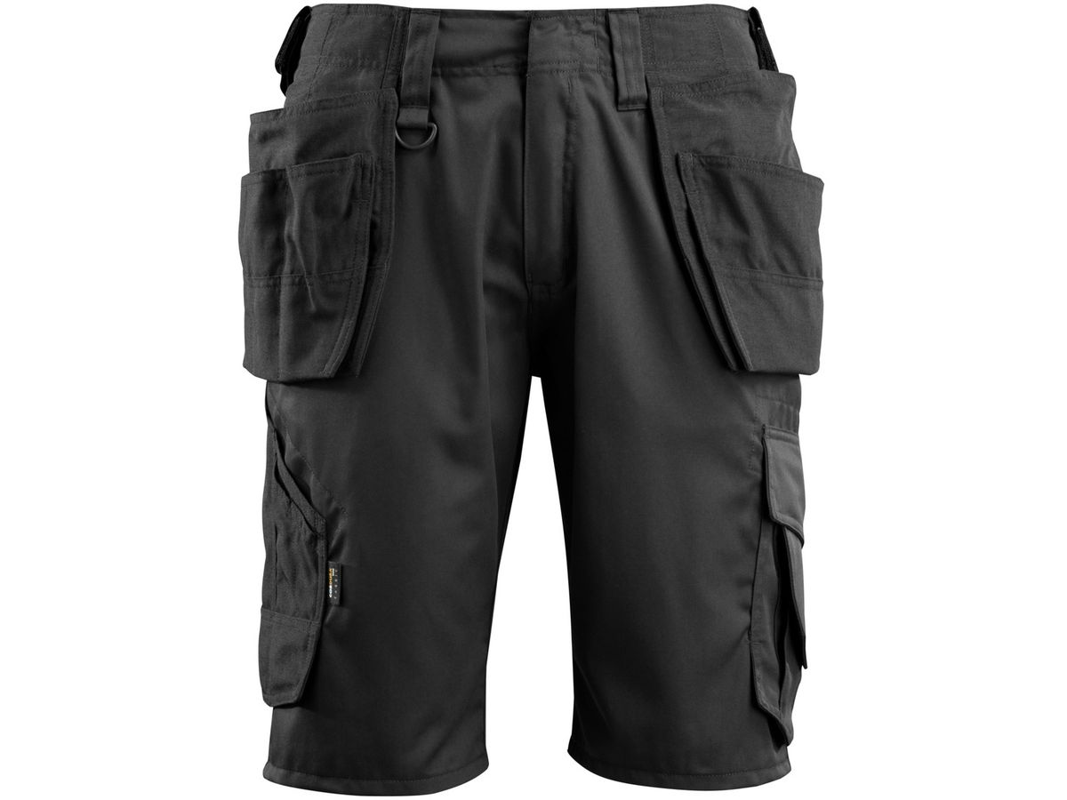 Olot Shorts mit Hängetaschen Gr. C54 - schwarz, 50% CO / 50% PES, 205 g/m2