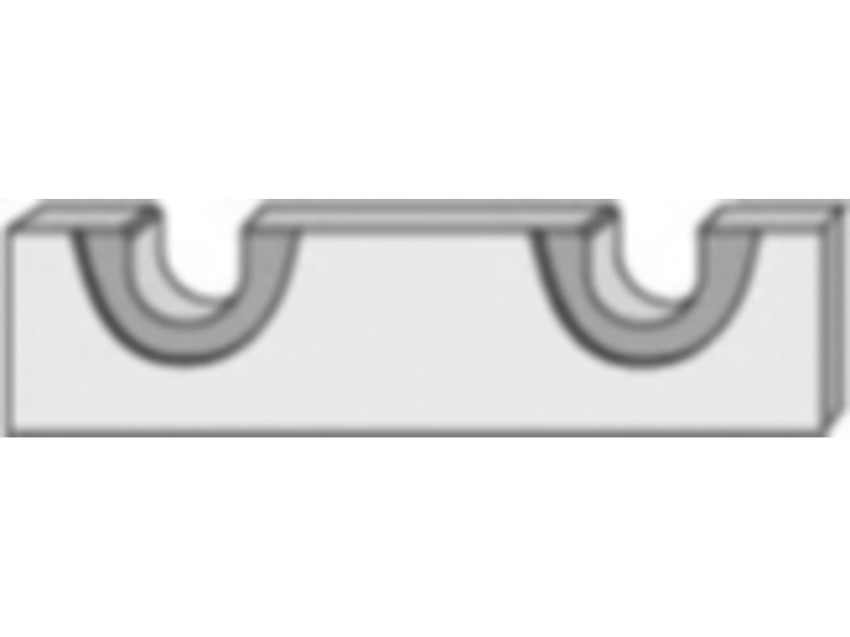 Montageplatte LEIFELD 153 mm - aus wasserfestem Schichtholz