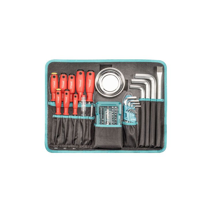 PP-Werkzeugkoffer PRO Construction - 152-tlg.