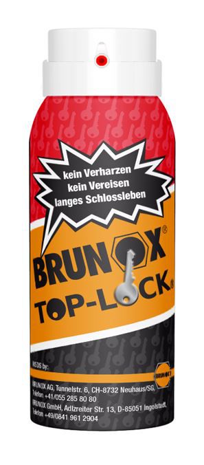 Zylinderspray Top-Lock 100 ml Spray - BRUNOX, Top-Lock 100 ml SP