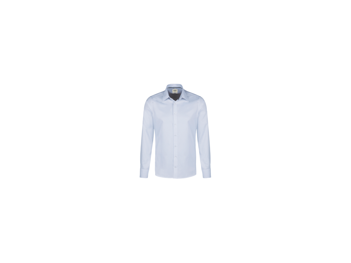 Hemd Oxford langarm ozeanblau, Gr. XL - 100% Baumwolle