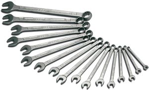 Ringgabelschlüssel-Satz HAZET - Gr.7-27mm / Lang nach DIN3113/A.