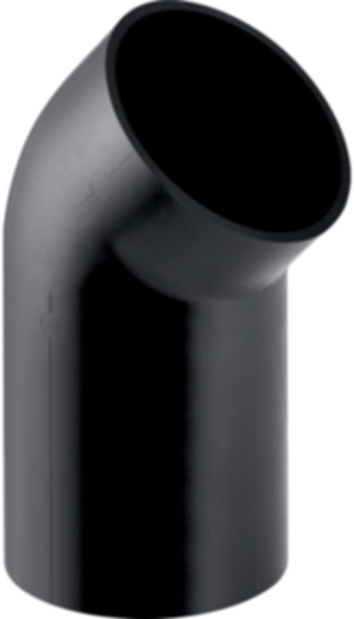 Geberit PE Bogen 45° mit langem Schenkel