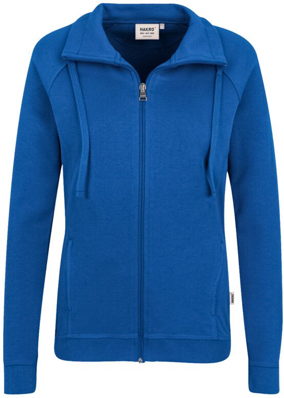 Women-Sweatjacke College weinrot - 100 % Baumwolle, 200 g /m²