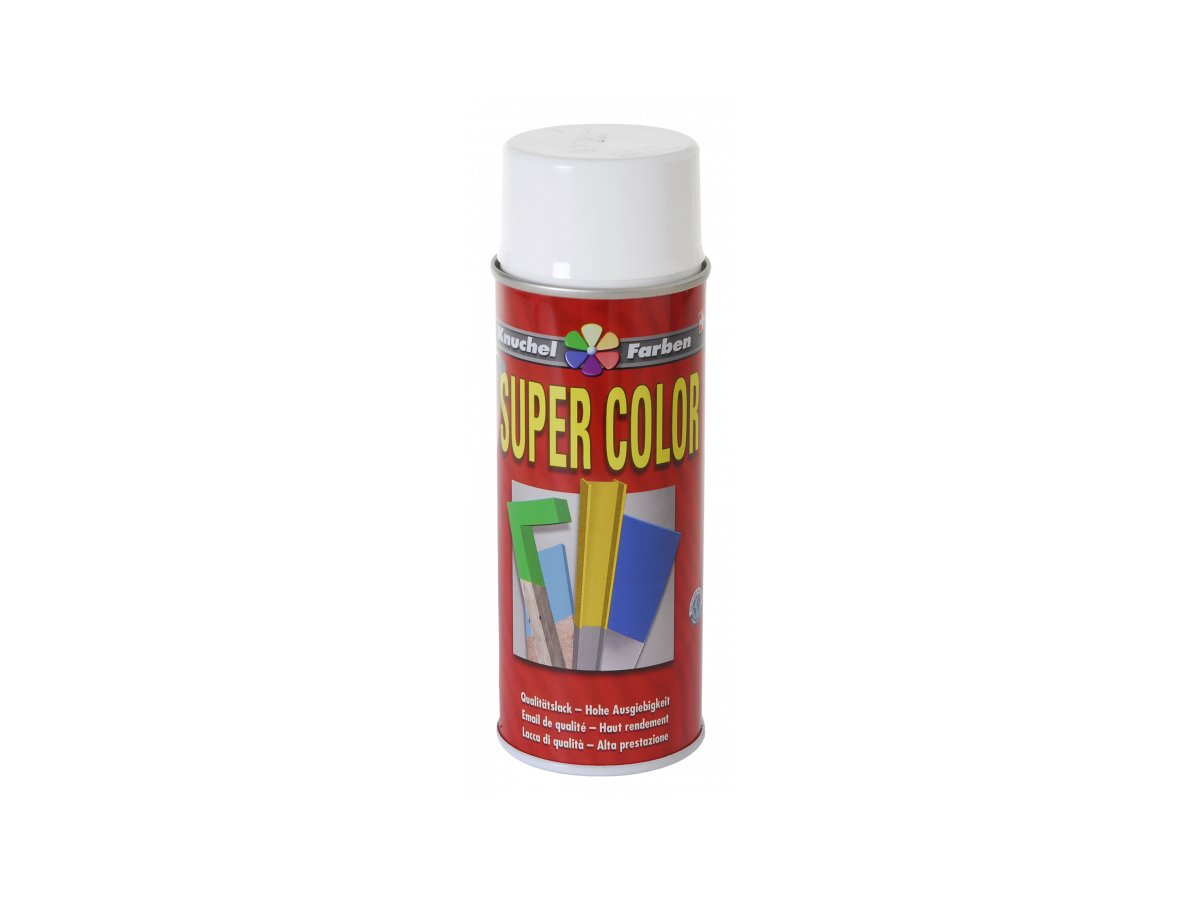 Lack-Spray SUPER COLOR perlweiss - 400 ml, Ral 1013