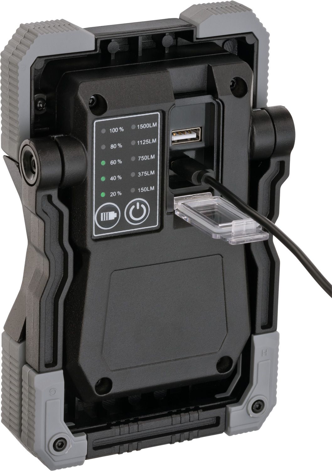 Arbeitsleuchte LED RUFUS 1500lm - 15W mit Akku, IP65