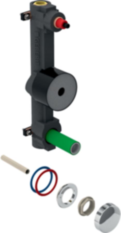 Geberit Wasserstrecke Rp 3/4" - mit Unterputzabsperrventil JRG LegioStop