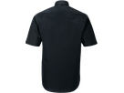 Hemd ½-Arm Performance Gr. XS, schwarz - 50% Baumwolle, 50% Polyester, 120 g/m²