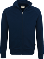Sweatjacke College Gr. 2XL, tinte - 70% Baumwolle, 30% Polyester