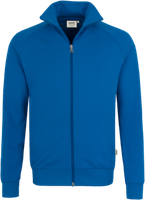 Sweatjacke College Gr. 2XL, royalblau - 70% Baumwolle, 30% Polyester, 300 g/m²