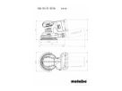 Akku-Exzenterschleifer 18V metaBox 215 - Metabo, SXA 18 LTX 125 BL