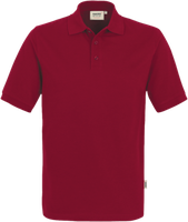 Poloshirt Performance Gr. 2XL, weinrot - 50% Baumwolle, 50% Polyester, 200 g/m²