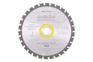 Kreissägeblatt METABO 160x20 Z30 WZ 5° - Power Cut Wood-Professional