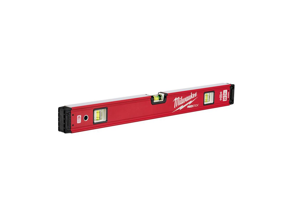 Wasserwaage REDSTICK Premium Milwaukee - 60 cm lang magnetisch