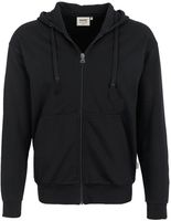 Kapuzen-Sweatjacke Premium, Gr. 2XS - schwarz