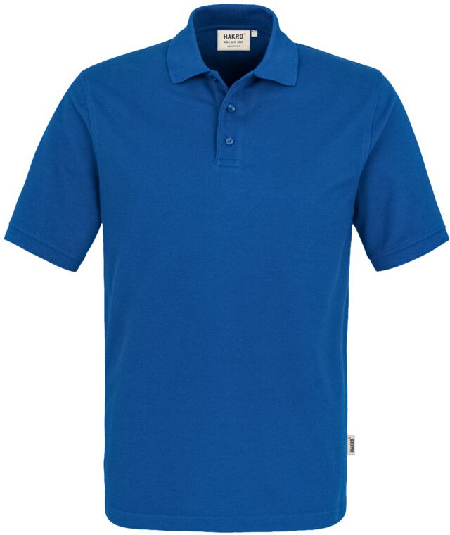 Poloshirt Top Piqué aus 100 % Baumwolle - grau-mel.: 60 % Polyester, 40 % Baumwoll
