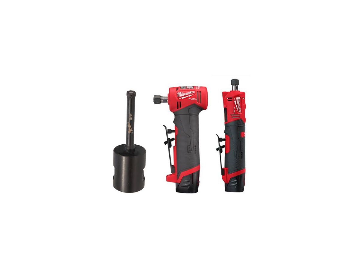 Akku-SET Milwaukee - M12FDGA & M12FDGS + Zubehör