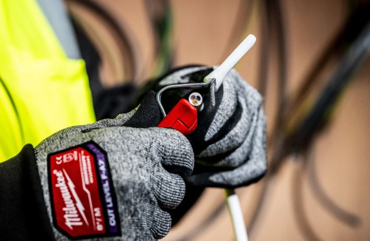 Abmantelungswerkzeug mit Schleppklinge - Milwaukee, Für 4 - 28 mm Rundkabel