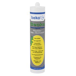 FoodLine Gecko Hybrid Kleb-/Dichtstoff - 290 ml, transparent
