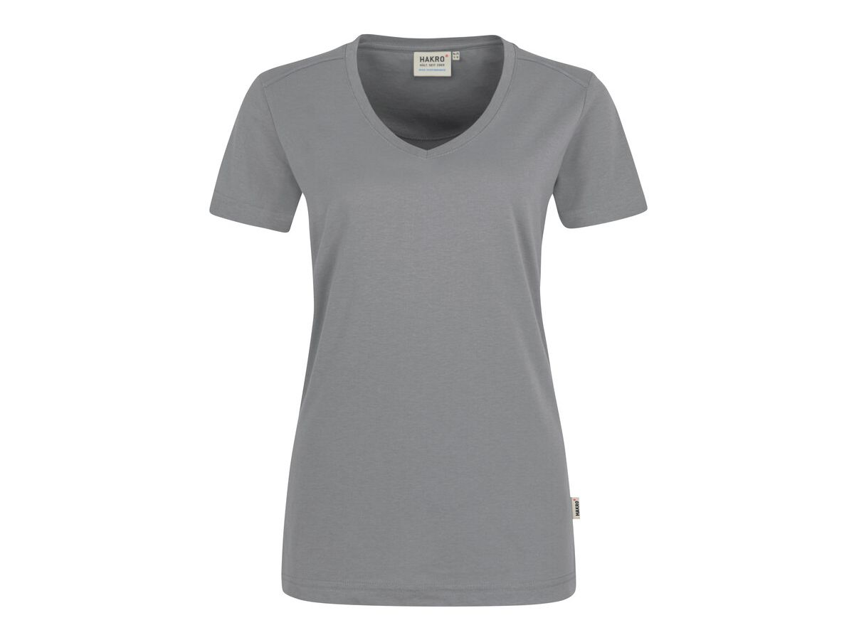 Damen V-Shirt Mikralinar PRO - 50% CO / 50% PES, 190 g/m2