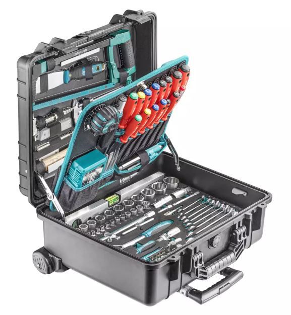 Werkzeugkoffer PP PRO TROLLEY 213-tlg. - IP65 inkl. Werkzeug