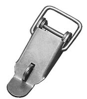 Kistenverschluss Länge 82 mm - mit Oese, ohne Kloben, Stahl verz.