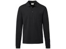 Longsleeve-Pocket-Poloshirt Top - 100% Baumwolle, 200 g/m²