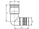 iFIT Winkel-Modul 90° Rohrkontur
