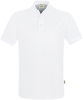 Premium-Poloshirt Pima-Cotton 2XL weiss - 100% Baumwolle, 180 g/m²