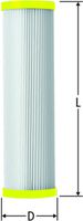 Filterpatrone synthetisch 100 Nussbaum - Nr. 18090