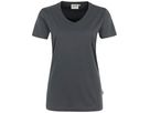 Damen V-Shirt Mikralinar PRO, Gr. 2XL - hp anthrazit