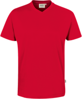 V-Shirt Classic Gr. 2XL, rot - 100% Baumwolle, 160 g/m²