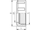 Überwurfmutter PVC-U d32 DN25