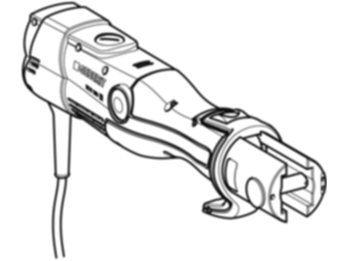 Pressgerät GEBERIT ECO 203 (2) - zum Verpressen von Geberit Presssystemen