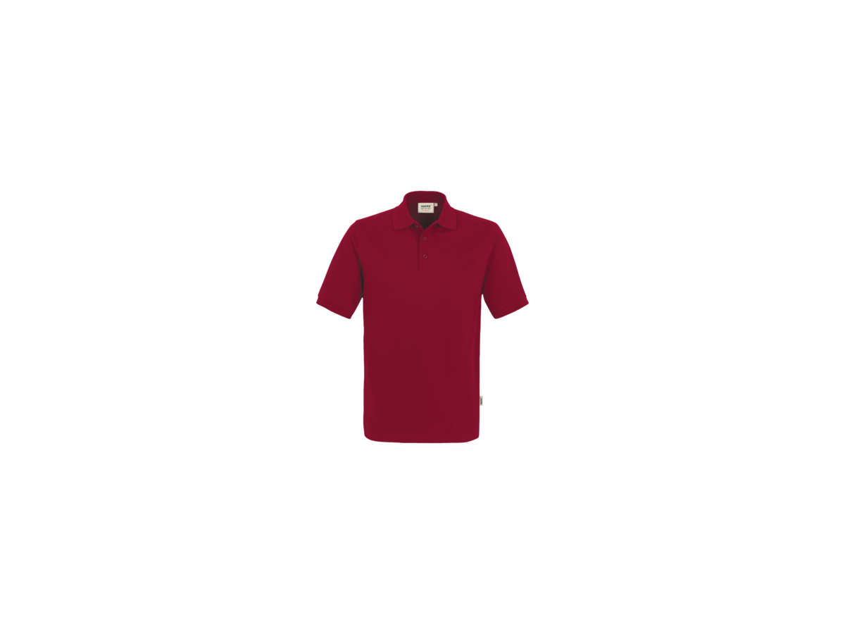 Poloshirt Performance Gr. S, weinrot - 50% Baumwolle, 50% Polyester, 200 g/m²