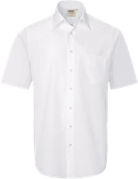 Hemd ½-Arm Performance Gr. 2XL, weiss - 50% Baumwolle, 50% Polyester