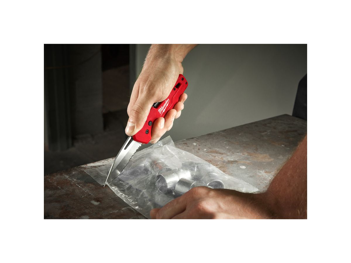 FASTBACK 5-in-1 Klappmesser - Milwaukee, mit integriertem 1/4" Hex-Bit
