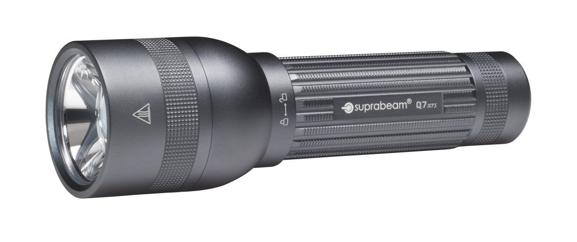 LED-Lampe Suprabeam Q7XRS mit Akku - 2000 lm. inkl. Gürteltasche